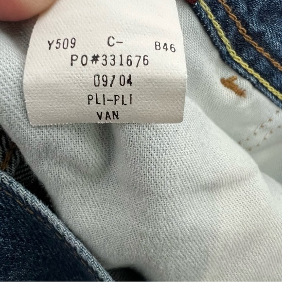 Vintage Tommy Hilfiger Denim Mens Denim Carpenter Jeans Blue Cotton Baggy Sz 38 - Picture 16 of 16